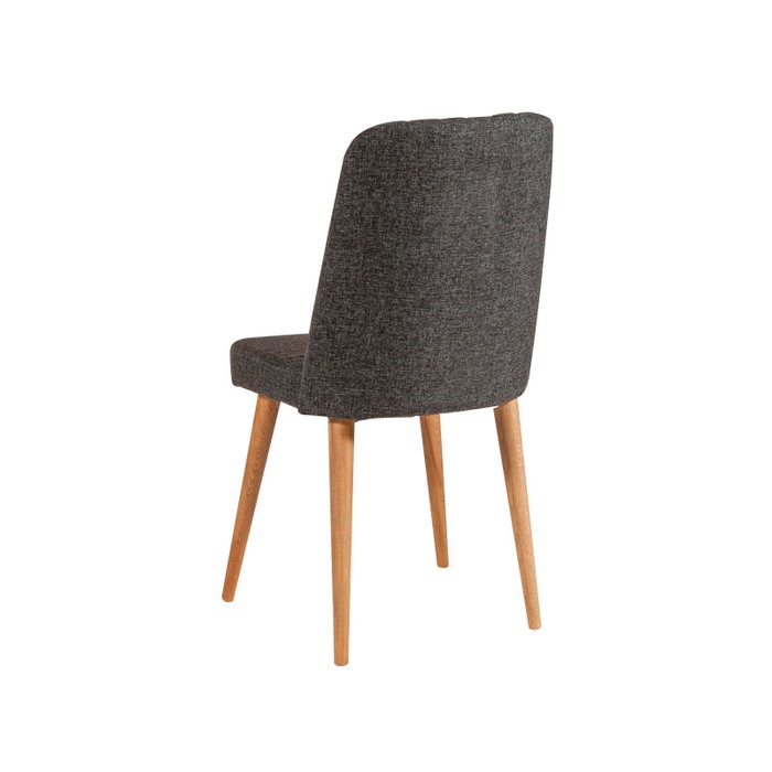 Hanah Home Vina 1053 Juego de Comedor Extensible Pino Atlántico y Antracita